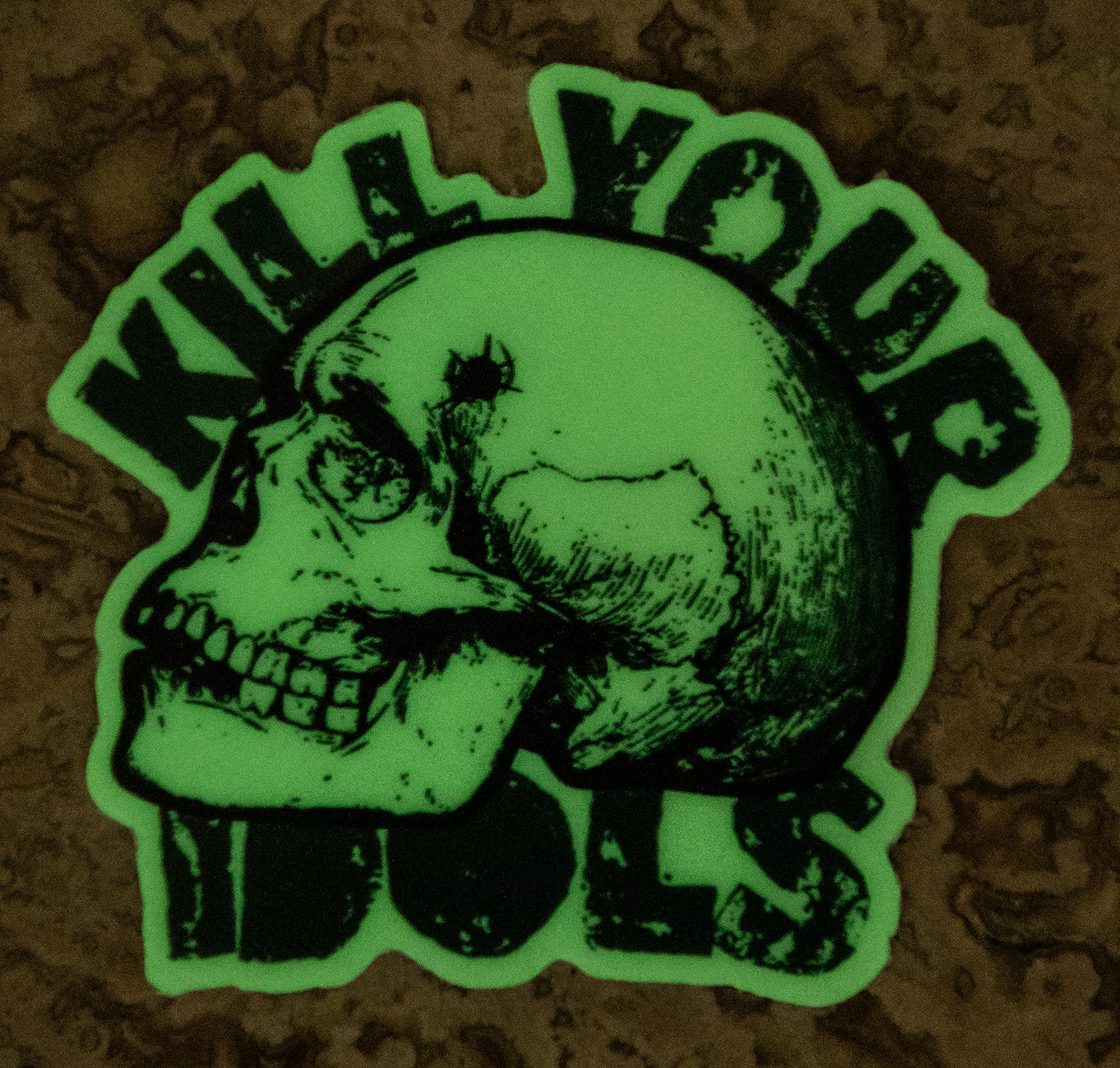 Glow in the dark Kill Your Idols Slap